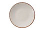 Hermia GBSATN24KY458KH Vajilla de Porcelana 24 Piezas Blanco y Marrón